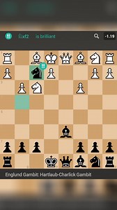 3.3K views · 79 reactions | Englund Gambit | Hartlaub-Charlick Gambit #adsonreels #fbreels #chesstricks #chesstrap #reels #chessmaster #chesstactics | Chess Master | Facebook