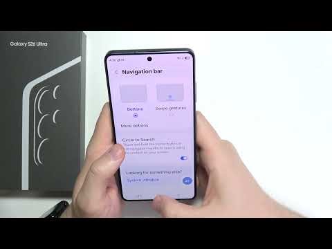 Samsung S26 Ultra: How to Change Back Button Position