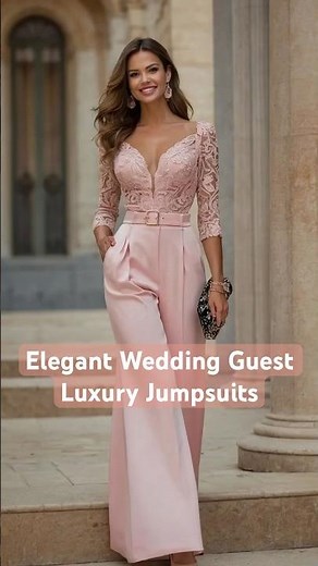 Best Elegant Wedding Guest Outfits #JumpsuitOutfits2026