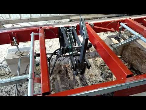 Woodmizer LT-15 wide log turner