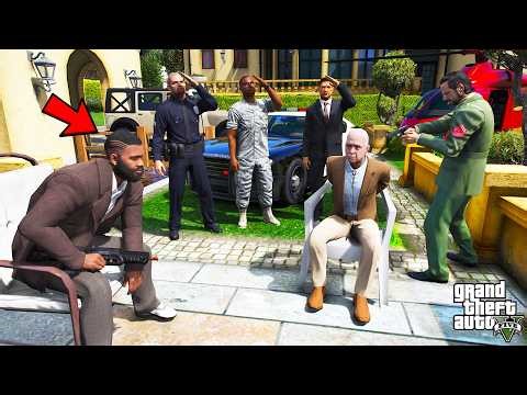 Franklin Trying to Become the New Mafia Boss in GTA 5 | SHINCHAN and CHOP