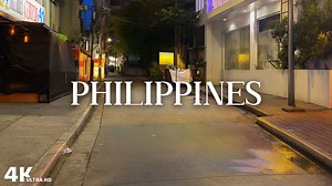 Philippines – Walking Through Malate at Dusk (4K)
