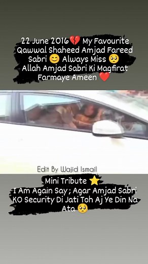 Amjad Sabri: Remembering a Qawwali Legend
