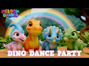 Dino Dance Party - Nursery Rhymes & Kids Songs - Melody Garden