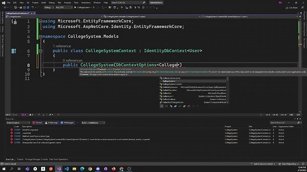 How to add Microsoft Identity to a .NET MVC Core Wep Application