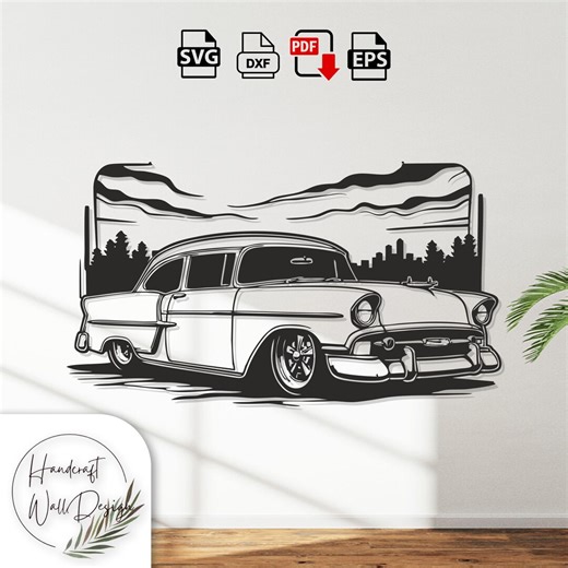 Low Rider Car,car DXF, SVG Files,laser Cut,cnc Cut, Bomb,wall Decor, Svg, Dxf, File ,eps, Pdf, Laser,cnc Cut,digital, 2 - Etsy New Zealand