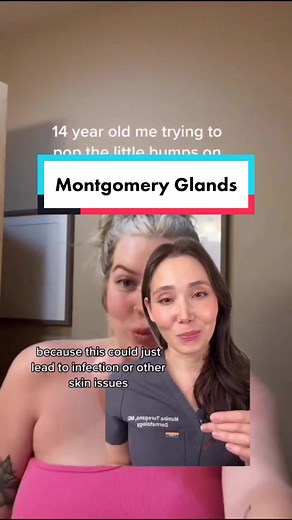 #stitch with @emmafearsmayo💙 Another great throwback reminder! Montgomery glands produce secretions that moisturize and protect the skin. They can become more prominent during pregnancy or breast feeding. #montgomeryglands #pimples #dermatologist #pregnancy #breastfeedingjourney #breastfeedingtok