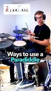 Ways To Use a Paradiddle - DRUM LESSON #drumlessons #drummerlife #drumlesson #drumsdrumsdrums | Drumdex