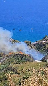 3.2K views · 145 reactions | #Isoladischia a #fuoco il versante sud , nel comune di #SerraraFontana, verso Sant’Angelo in parte ora domato. Sarà notte di presidio •  Forio CB Protezione Civile (Nicola Fiorentino ) | Nuvola Tv | Facebook
