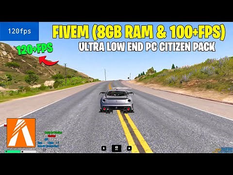 NEW FiveM [ GTA V ] Ultra Low End PC Citizen Pack (8GB RAM & 100+FPS) No Lag & Max FPS