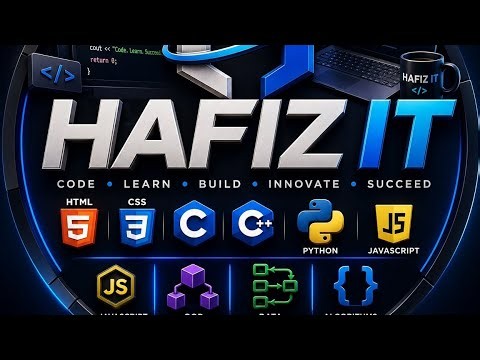 Hafiz IT | Learn HTML, CSS, JavaScript, Python & Computer Science
