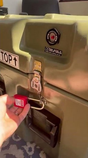 Pelican Hardigg Military Footlocker by ATOZ CASES