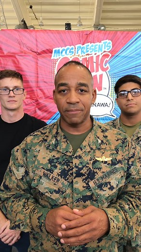19K views · 200 reactions | Join us at this year’s Comic Con Okinawa, December 8 from 10 a.m. to 5 p.m. on Camp Foster. This event is a FREE event open to DoD ID card holders, Japanese and American citizens island wide. Check out the event schedule and talent information on our website: www.okinawa.usmc-mccs.org/comiccon. | MCCS Okinawa | Facebook