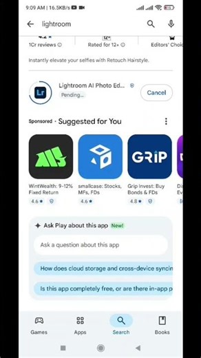 How to Download Lightroom for Free on Mobile | Adobe Lightroom Install Tutorial #Shorts