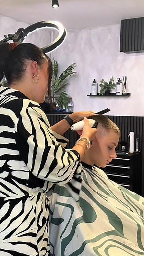Buzz cut season in full swing ☀️‼️ #barber #barbershop ##buzzcut #skinfade #fadehaircut