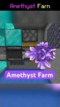 💎Amethyst Shard Farm in Minecraft