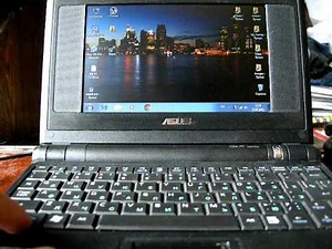Asus Eee PC 701 running Win7 Ultimate