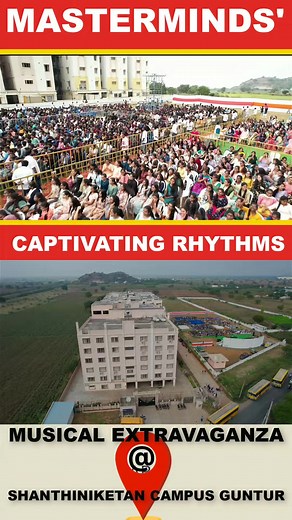CAPTIVATING RHYTHMS MASTERMINDS' MUSICAL EXTRAVAGANZA AT SHANTHINIKETAN CAMPUS GUNTUR | MASTERMINDS For CA | Facebook