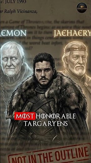 JON SNOW'S REAL NAME WASN'T AEGON, R R MARTIN CONFIRMED THIS 🤯 #gameofthrones #trending #shorts