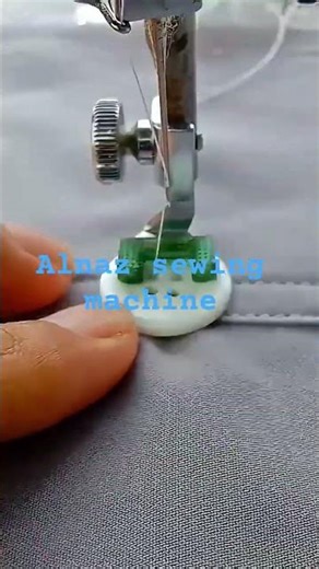 domestic sewing machine buttons using a sewing machine #sewing