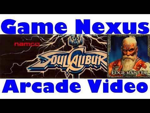 Game Nexus Arcade Video Soul Calibur Edge Master Gameplay (1998 Namco System 12) Real Hardware