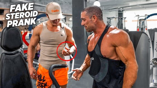 STEROID PRANK ON GREG DOUCETTE