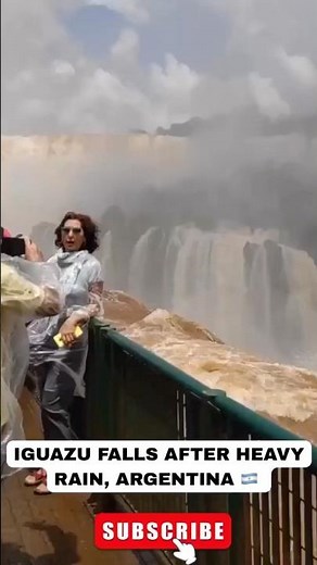 IGUAZU FALLS After Heavy Rainfall| Argentina