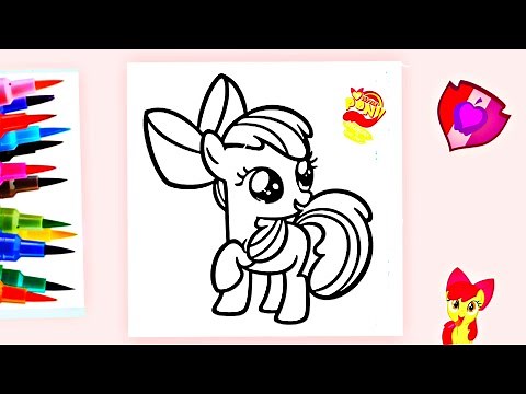 HOW TO DRAW / My Little Pony / APPLE BLOOM / EASILY / Easier than you think