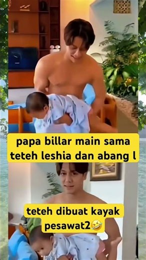 Sis playing with dad #leshiativanabillar #lestikejora #rizkybillar #leslar #feedshorts #trending