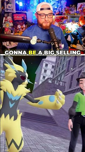 Pokemon Legends ZA Mega Dimension Mega Zeraora Reaction #shorts