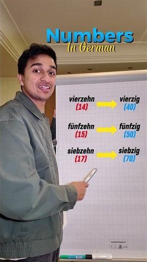 Learn German Numbers Fast 🇩🇪 #germanwithamit #learngermannumbers #learngermanvocabulary