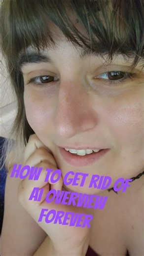 How to get rid of AI overview forever #aioverview #noai #artist