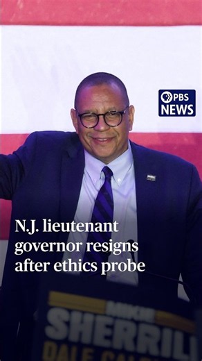 N.J. lieutenant governor resigns after ethics probe