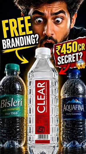 FREE Branding = ₹450CR Business? Clear Water Case Study 🤯