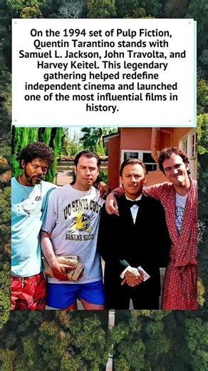 Quentin Tarantino & The Pulp Fiction Crew 🎬🍔