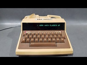 The Release of the SSI System 100 Communicator (TTY TDD Machine) (December 1, 1980)