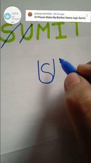 sumit name logo and comment your name