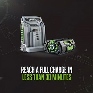 Designed like no other, the 56v ARC Lithium battery performs in a battery-league of its own.  Not only does the EGO 56v ARC Lithium battery deliver the industry’s highest energy capacity in a portable hand-held battery, its super-fast charge ensures it can be fully recharged in as little as 30 minutes! Discover maximum performance with intelligent power and visit our website for more information. https://bit.ly/2NyP7Wk #battery #batterypower #poweredby | EGO Power Plus | Facebook