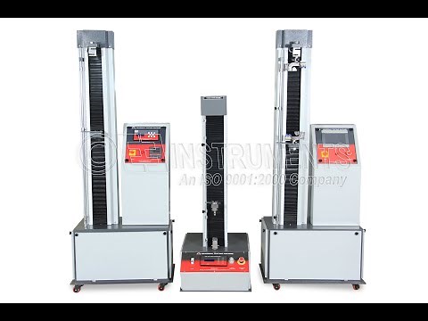 EIE Instruments | Tensile Testing Machine | ASTM D412 | ASTM D638 | For Rubber & Elastomer |