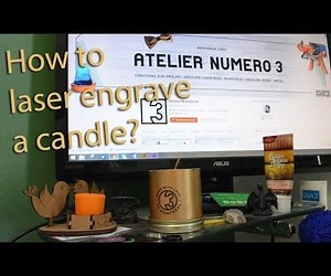 How to Laser Engrave Candles ?