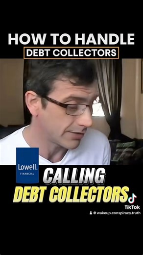 Debt Collector phone call and how to handle them #needtoknow #debt #debtcollector #money #bailiff | WakeUp.Conspiracy.Truth