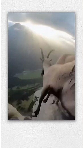 シロイワヤギ、またはアイベックスは、北米とユーラシアの高山に生息する、極限の岩登りをする哺乳類です。鋭く柔軟な先端の蹄と、岩を掴むための特殊な足裏のおかげで、垂直の急峻な崖を俊敏に下ることができます。