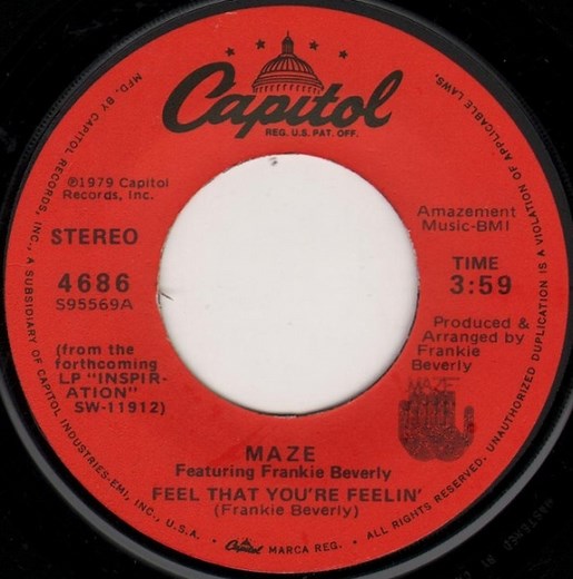 Maze Featuring Frankie Beverly - Feel That You're Feelin'
