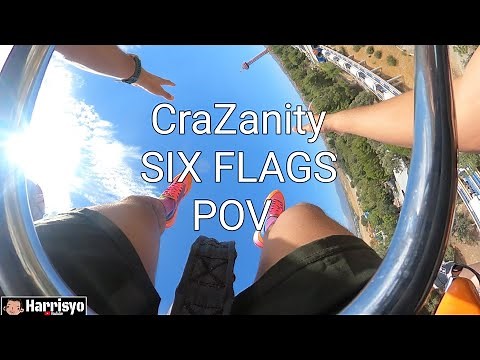CraZanity Six Flags Magic Mountain POV