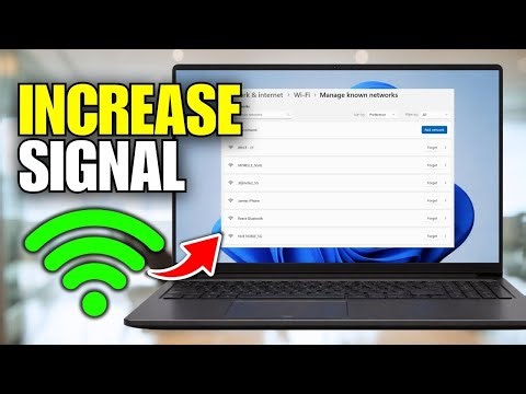 How To Increase WiFi Signal Strength On Laptop (2026)
