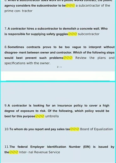 CSLB B Practice Law Exam Questions and Answers 20222023 100 Verified Answers4948 video