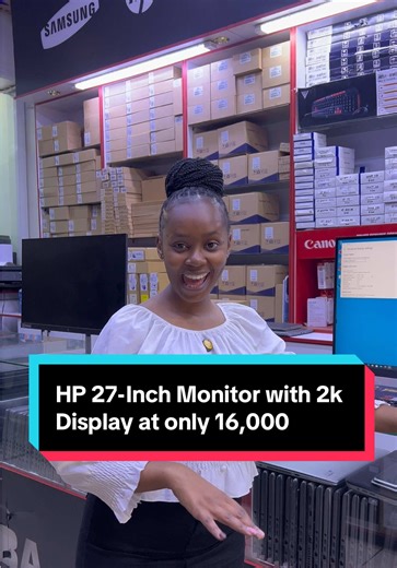 HP E27q G4: 27-inch QHD Monitor at Ksh 16,000