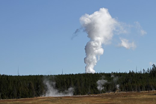 Steamboat Geyser - Yellowstone National Park (U.S. National Park Service)