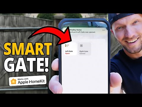 How to Make Your Gate Smart! [Outdoor Contact Sensors]