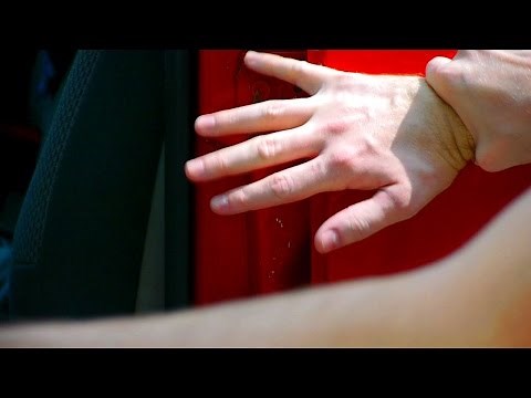 FINGERS SLAMMED IN CAR DOOR!